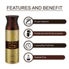 Ajmal 3 Wisal Dhahab For Men And 1 Distraction For Men & Women Deodorants Each 200Ml Combo Pack Of 4