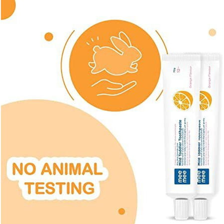 Meemee Fluoride-free Strawberry Flavor Toothpaste (140 G | Pack Of 2)