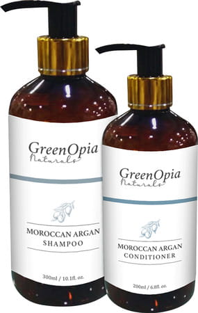 Moroccan Argan Oil Hair Shampoo (300ml) & Conditioner (200ml)
