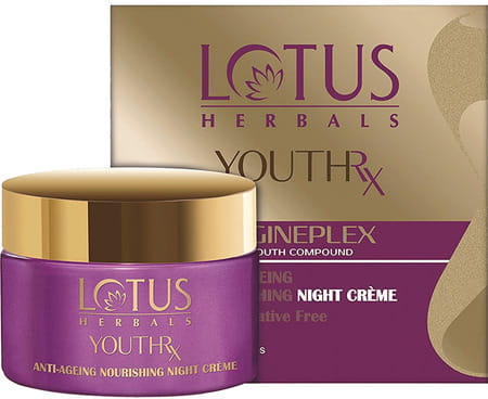 Lotus Herbals Youthrx Anti Ageing Nourishing Night Cream - 50 G