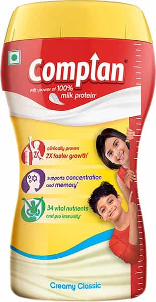 Complan Nutrition Drink Creamy Classic 500G Jar