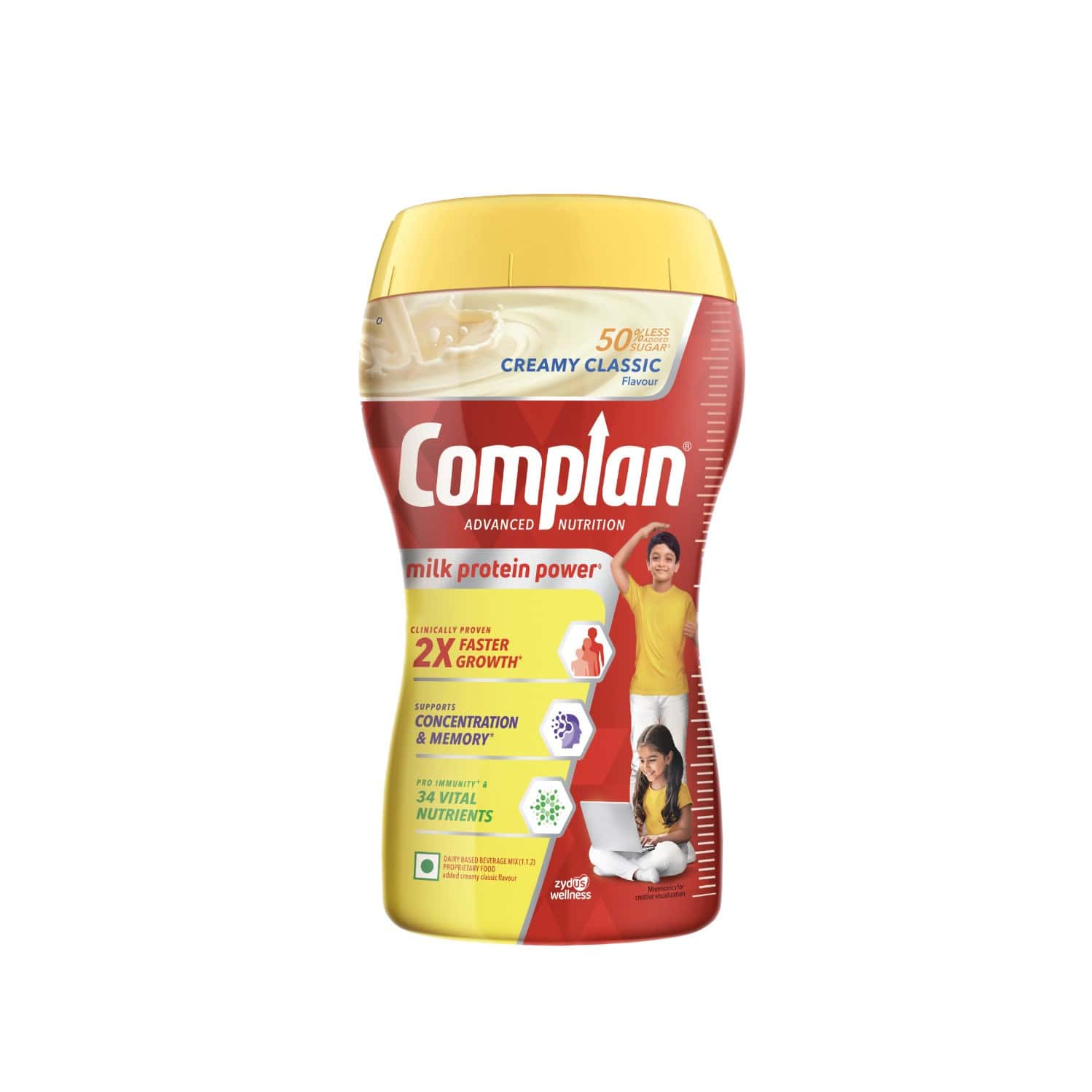 Complan Nutrition Drink Creamy Classic 500g Jar