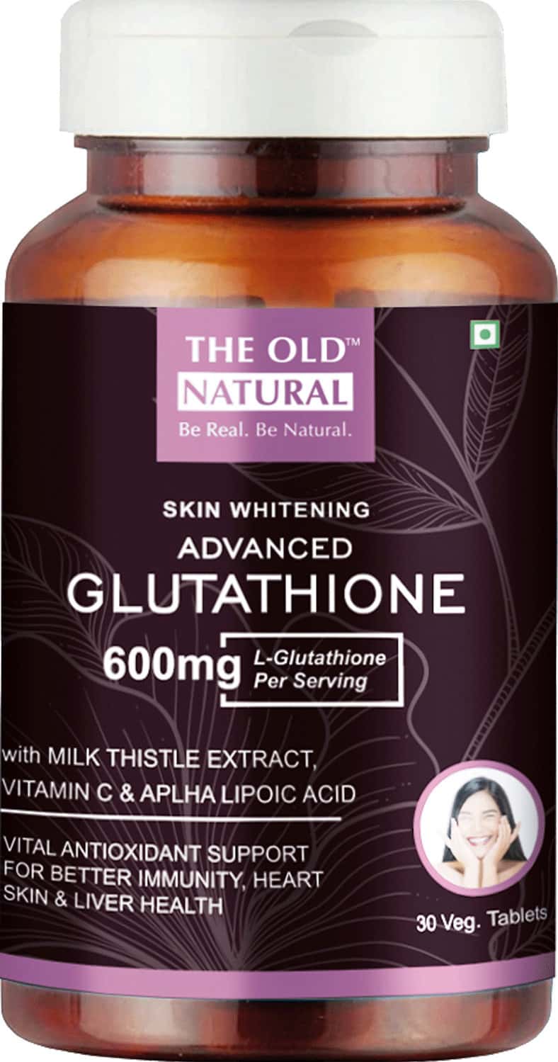 Buy THE OLD NATURAL ADVANCE GLUTATHIONE WITH VITAMIN C & E BIOTIN GRAPE  SEED EXTRACT 30 VEG TABLETS Online & Get Upto 60% OFF at PharmEasy