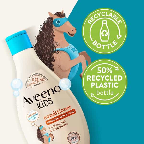 Aveeno Baby Kids Conditioner With Soothing Oat & Shea Butter For All Types Of Hairs 250 Ml