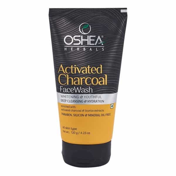 Oshea Activated Charcoal Face Wash 120 Gm