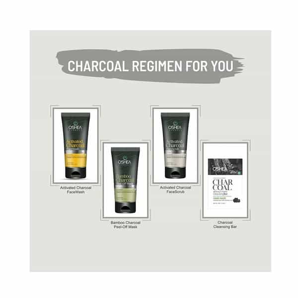 Oshea Activated Charcoal Face Wash 120 Gm