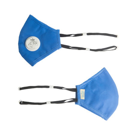 Advind Healthcare Smog Guard N95 Kids Mask Without Valve S (6-10 Years) - Blue Pack Of 5