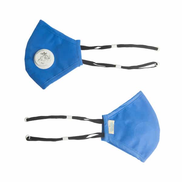 Advind Healthcare Smog Guard N95 Kids Mask Without Valve S (6-10 Years) - Blue Pack Of 5