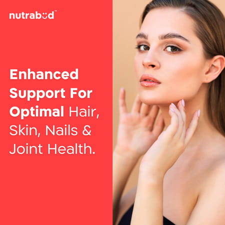 Nutrabud Multi Collagen Complex | Types I | Ii | Iii | V & X | 90 Tablets