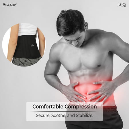 Dr. Odin Ls Belt Sco Premium | Superior Lumbar And Sacral Support | Discreet Design | Small