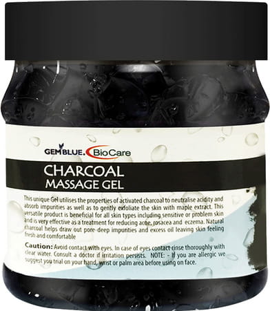 Gemblue Biocare Charcoal Massage Gel | 500ml