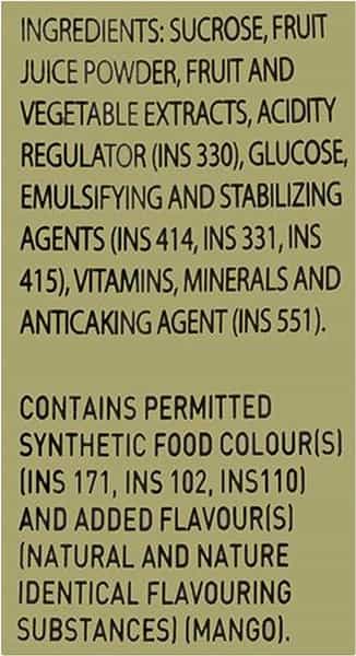Rasna Insta Drink Concentrate Mix 750 G Pack - Mango