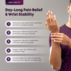 Betterhood Wrist Support Brace With Zerobulk Max Stability Design (Universal Size | Pack Of 1)