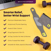 Betterhood Wrist Support Brace With Zerobulk Max Stability Design (Universal Size | Pack Of 1)