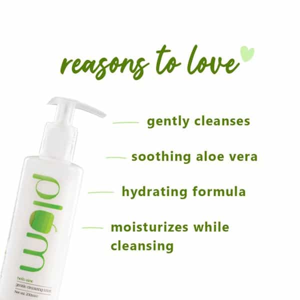 Plum Hello Aloe Gentle Cleansing Lotion - 200 Ml