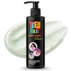 Healthbest Teens Anti Acne Body Wash For Back Acne & Body Pimples Boys & Girls 13 - 19 Years - 200ml