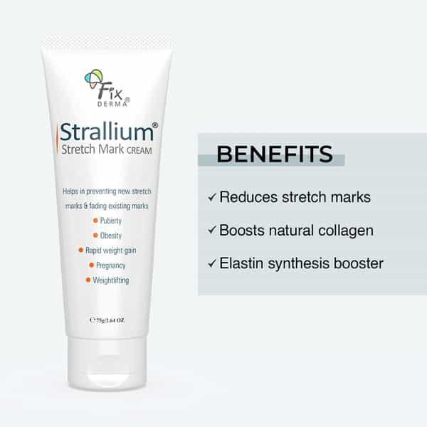 Fixderma Strallium (Anti Stretch Mark Cream) 75Gm