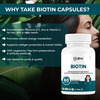 Oribite Biotin 10000Mcg Capsules For Hair Growth Support 60 Capsules