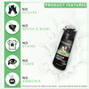 Vip Hair Colour Shampoo 180Ml Black For Men & Women - 100% Grey Coverage - Alternate To Hair Dye
