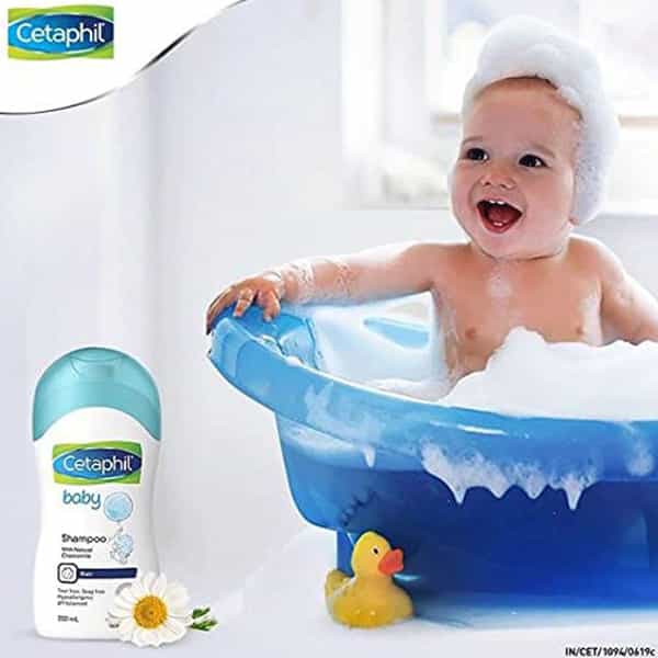Cetaphil Baby Shampoo | With Naturakl Chamomile | 200 Ml | Pack Of 2
