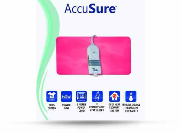 Accusure Electric Heating Pad | Xl