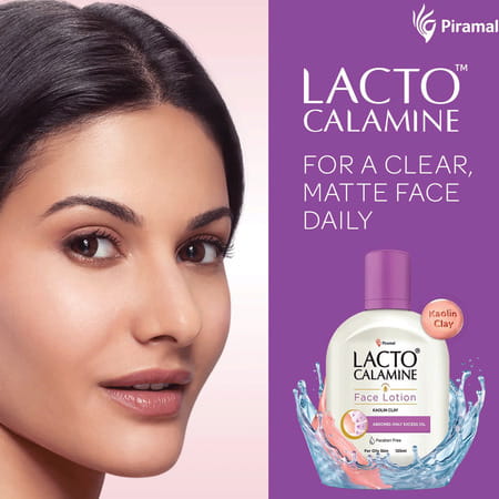 Lacto Calamine Oil Control Face Lotion | For Oily Skin | 60 Ml