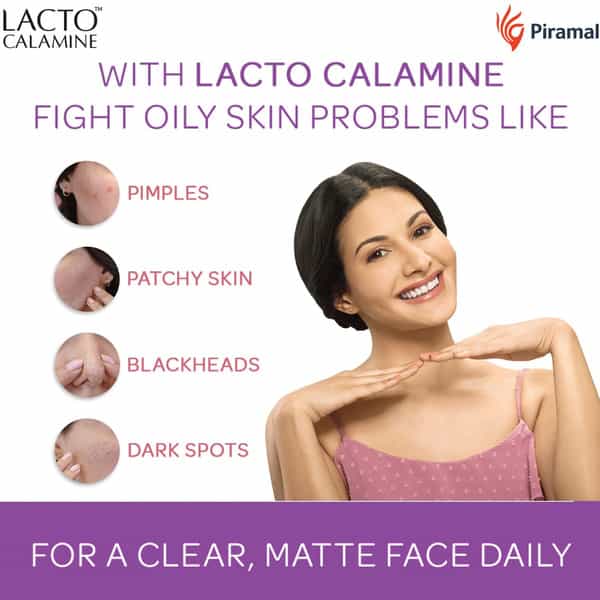 Lacto Calamine | Face Lotion | Kaolin Clay | For Oily Skin | 60 Ml