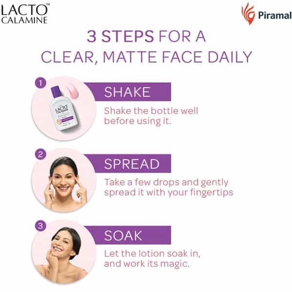Lacto Calamine | Face Lotion | Kaolin Clay | For Oily Skin | 60 Ml