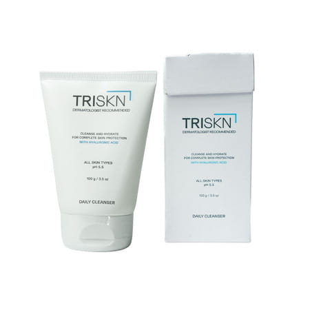 Triskn Daily Cleanser | Hyaluronic Acid | Cleanse & Hydrate | All Skin Types | 100g