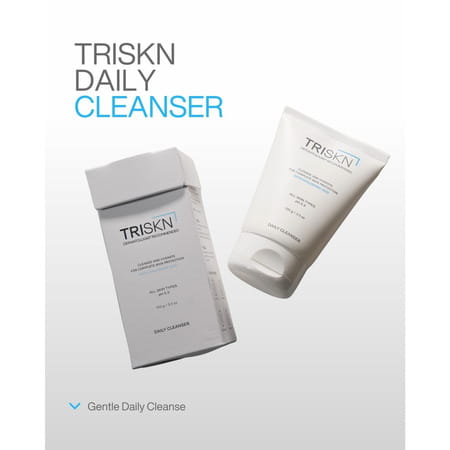 Triskn Daily Cleanser | Hyaluronic Acid | Cleanse & Hydrate | All Skin Types | 100g