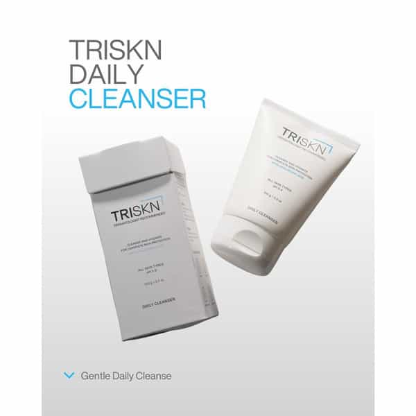 Triskn Daily Cleanser | Hyaluronic Acid | Cleanse & Hydrate | All Skin Types | 100G