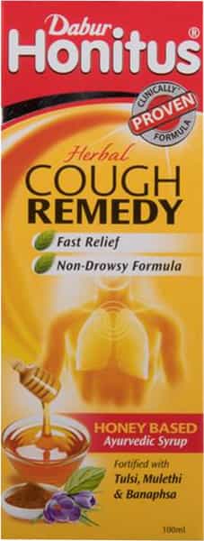 Dabur Honitus Mixed Fruit Syrup For Cold And Cough 100 Ml