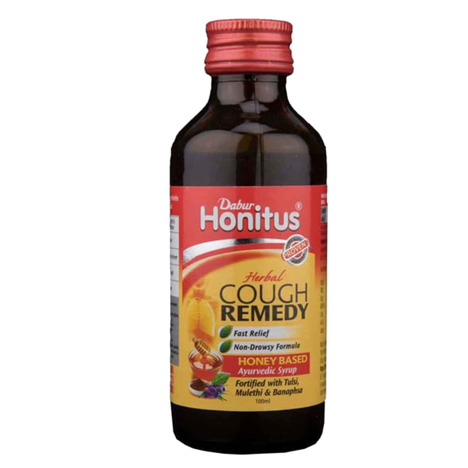 Buy DABUR HONITUS MIXED FRUIT SYRUP FOR COLD AND COUGH 100 ML Online