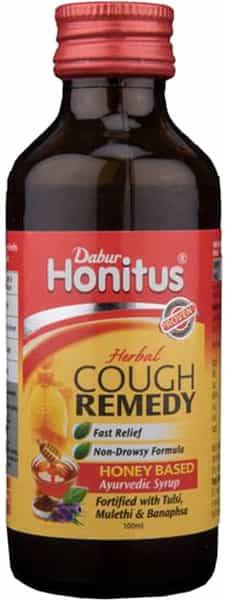 Dabur Honitus Mixed Fruit Syrup For Cold And Cough 100 Ml