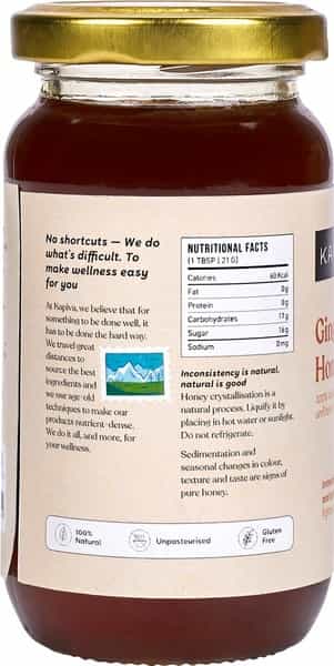 Kapiva Ginger Burst Honey Jar Of 250 G