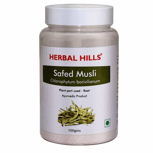 Herbal Hills Safed Musli Powder 100 Gm
