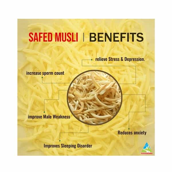 Herbal Hills Safed Musli Powder 100 Gm
