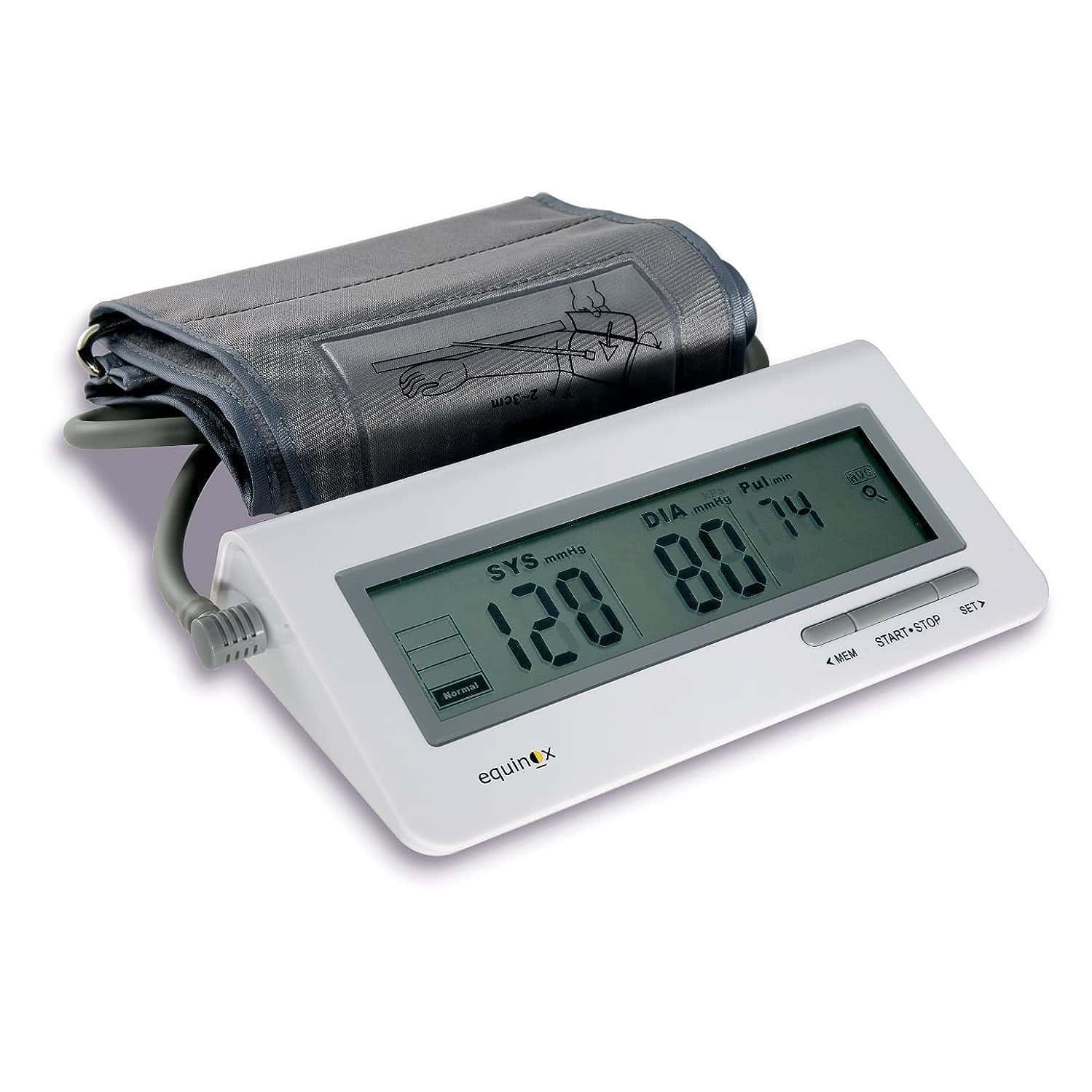 Equinox Digital Blood Pressure Monitor Eq-Bp-101