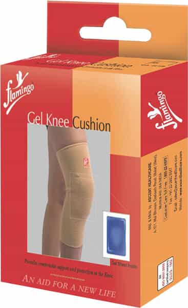 Flamingo Gel Knee Cushion Single Size Small