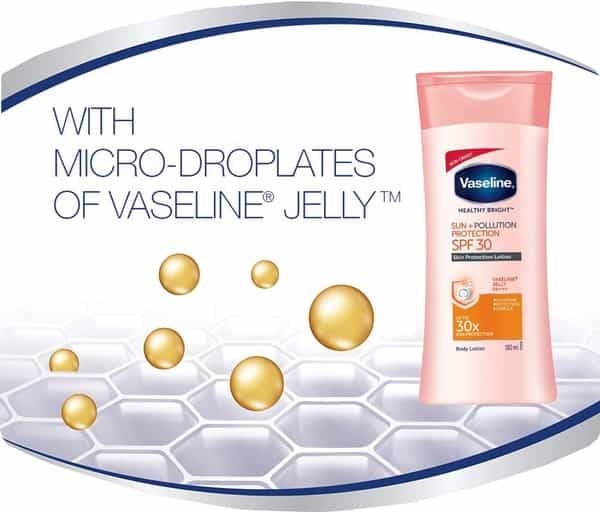 Vaseline Sun + Pollution Protection Spf 30 Body Lotion-100 Ml