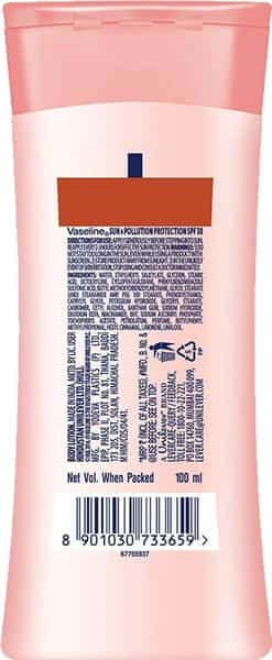 Vaseline Sun + Pollution Protection Spf 30 Body Lotion-100 Ml