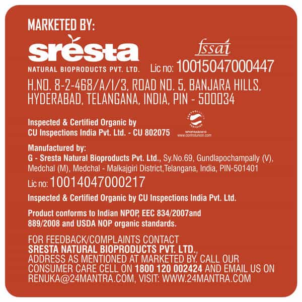 24 Mantra Organic_multiflower Honey 250Gm