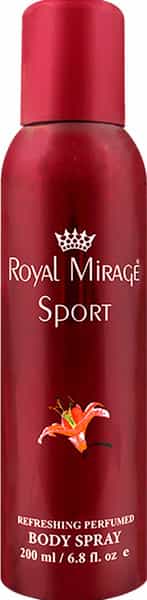 Royal Mirage Sport Long Lasting Imported Deodrant Perfume Body Spray 200Ml