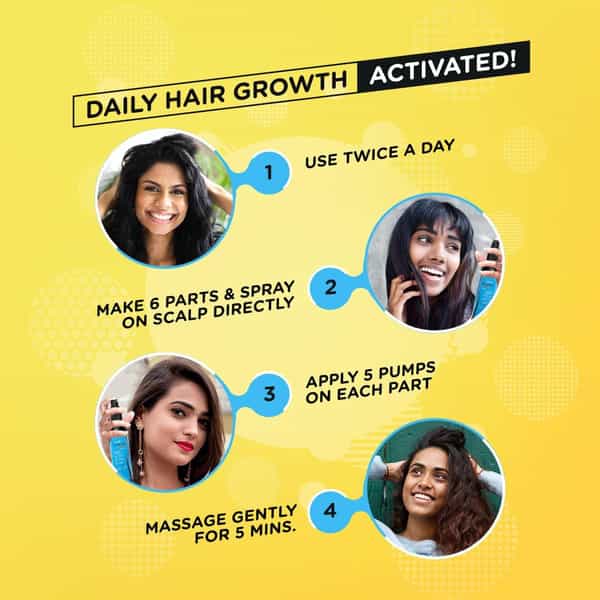 Well Grow Gold Hair Growth Serum With Redensyl | Capixyl & Procapil | 30 Ml X Pack Of 3