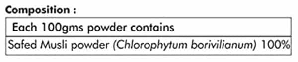 Ayur Champ - Pack Of 2 -Safed Musli Powder Chlorophytum Borivilianum Powder- 1 Kg