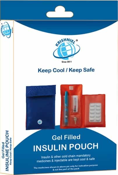 Krishniel Gel Filled Insulin Pouch