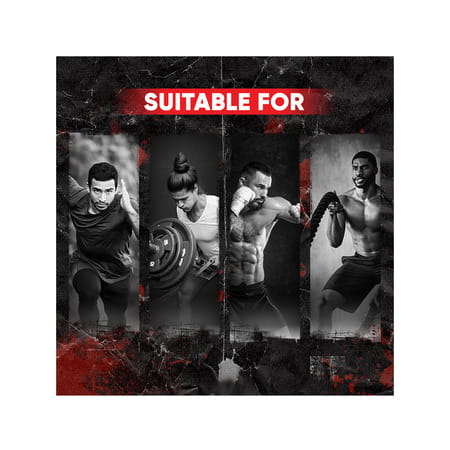 Denzour Nutrition Bee Hp Pre Workout Powder | Energy | Strength & Muscle Pump | Blueberry Flav 300g