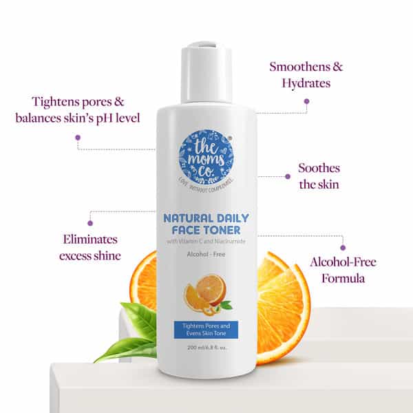 The Moms Co. Natural Daily Face Toner (100Ml)
