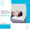 Vissco Cervical Contoured Pillow | Prevents Cervical Spondylitis | Mild Sprain & Stiff Neck/Shoulder
