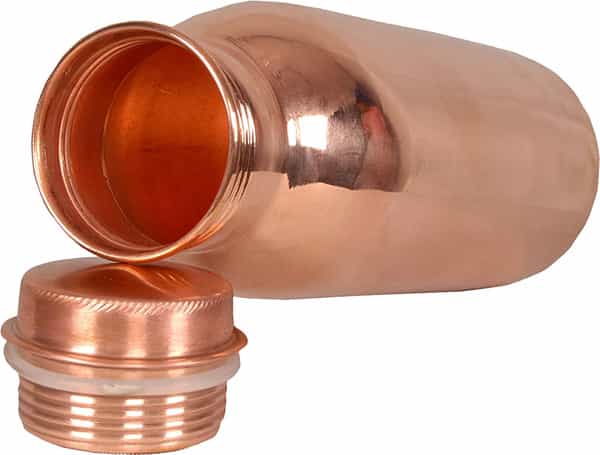 Ask Plain Copper Water Bottle 750 Ml